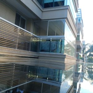 Projeto LV Vidros - Fechamento de Varanda Apartamento